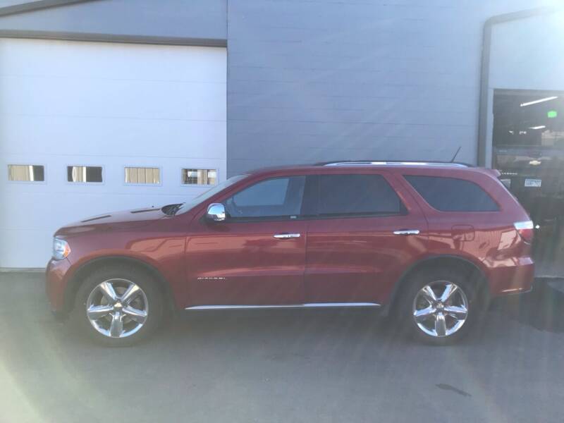 2011 Dodge Durango for sale at Crown Motor Inc in Grand Forks ND