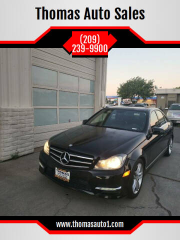 2014 Mercedes-Benz C-Class for sale at Thomas Auto Sales in Manteca CA