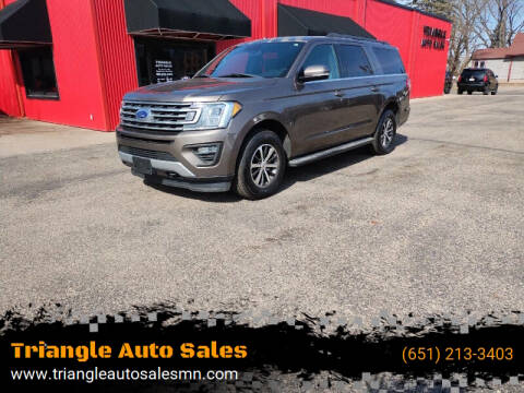 2019 Ford Expedition MAX for sale at Triangle Auto Sales in Forest Lake MN
