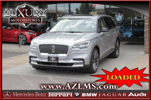 2020 Lincoln Aviator for sale at Luxury Motorsports in Phoenix AZ