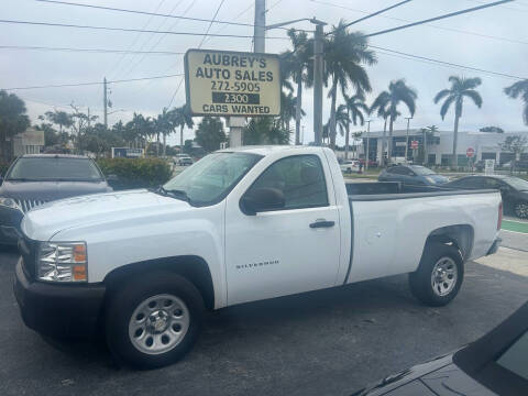 2013 Chevrolet Silverado 1500 for sale at Aubrey's Auto Sales in Delray Beach FL