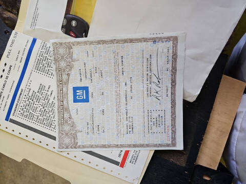 2000 Chevrolet Monte Carlo SS