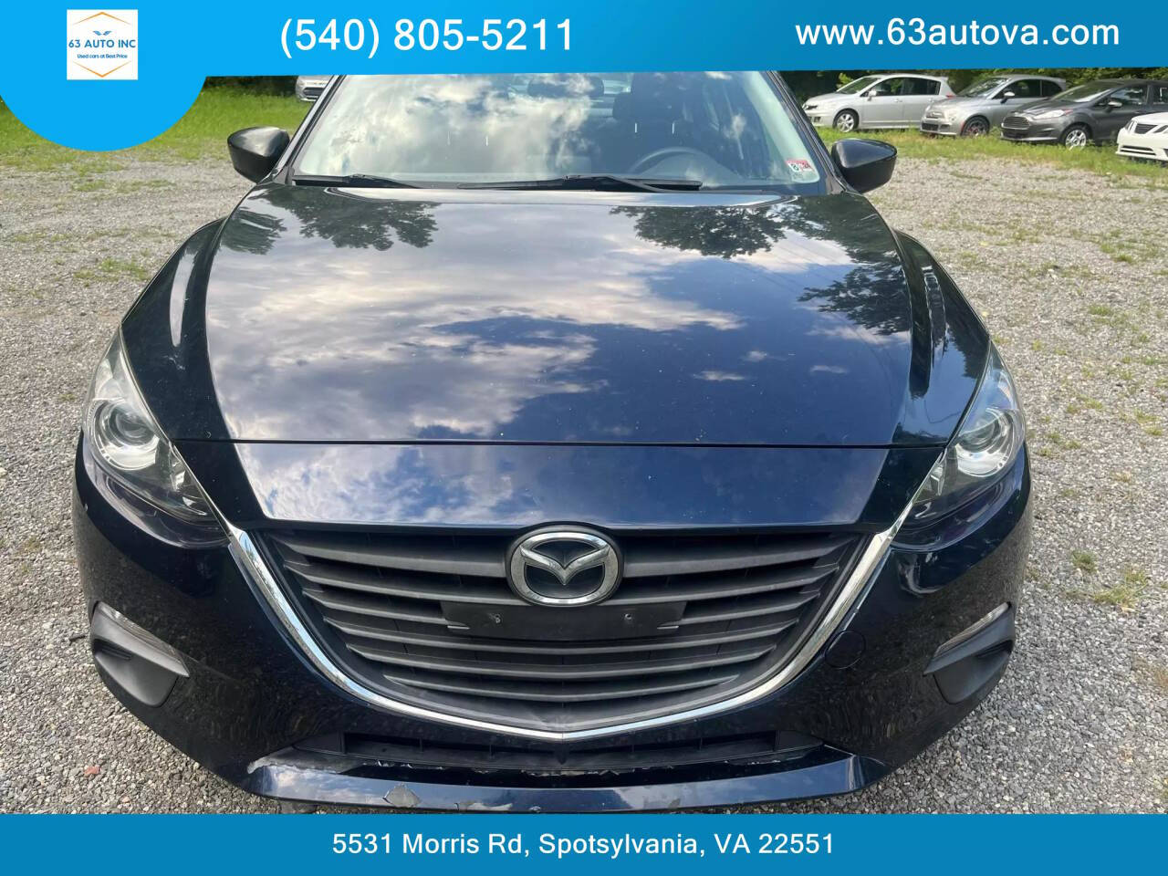 2015 Mazda Mazda3 for sale at 63 Auto Inc in Spotsylvania, VA