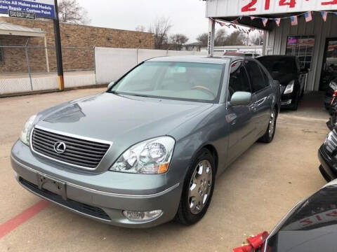 2002 Lexus LS 430 for sale at East Dallas Automotive in Dallas TX