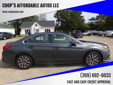 2019 Subaru Legacy for sale at COOP'S AFFORDABLE AUTOS LLC in Otsego MI