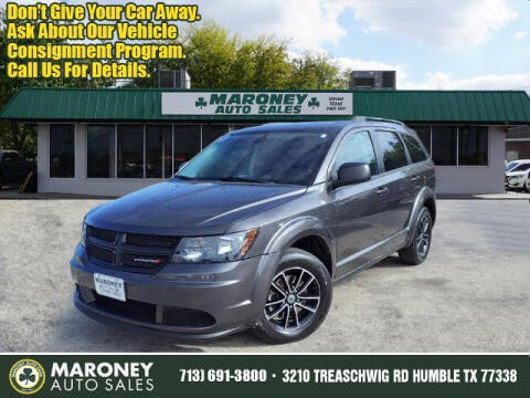 2018 Dodge Journey for sale at Maroney Auto Sales in Humble TX