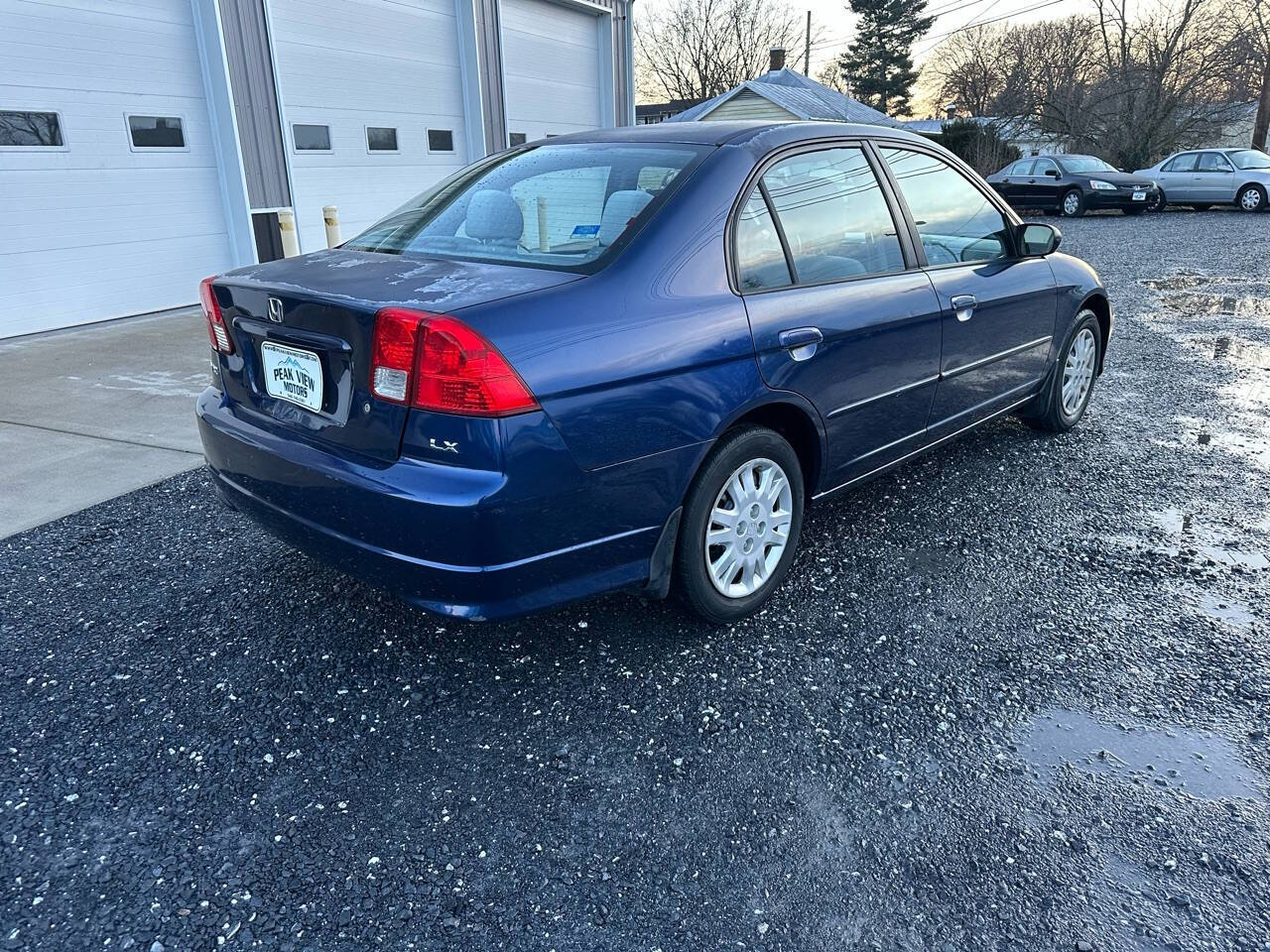 2005 Honda Civic for sale at PEAK VIEW MOTORS in Mount Crawford, VA