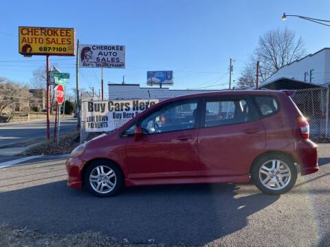 2007 Honda Fit for sale at Cherokee Auto Sales in Knoxville TN