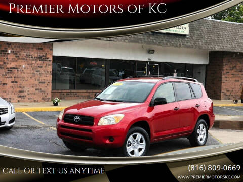 2008 Toyota RAV4 for sale at Premier Motors of KC in Kansas City MO