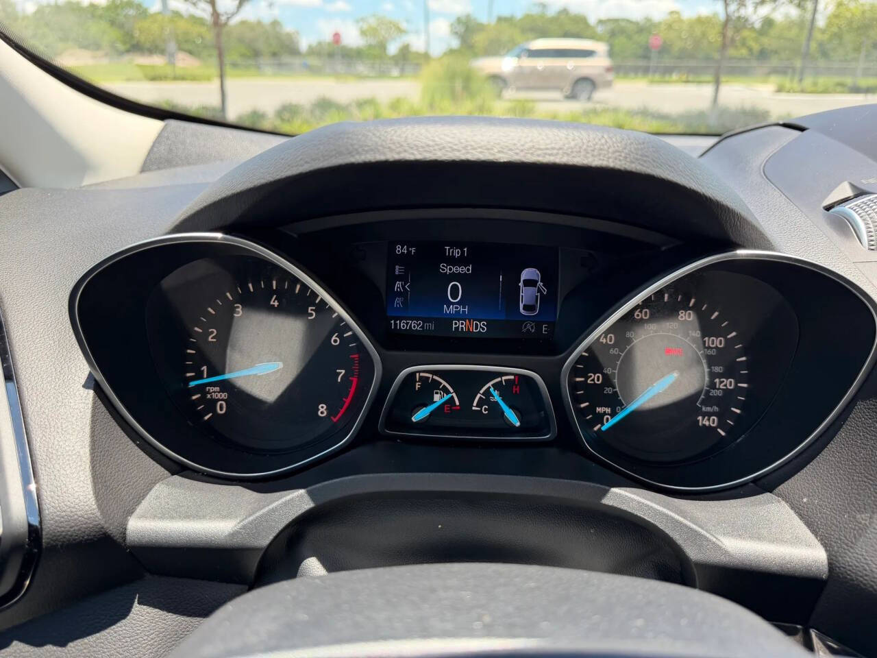 Black 2017 Ford Escape Titanium Titanium 4dr SUV 18