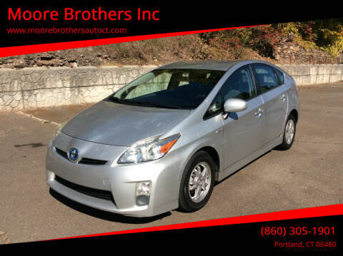 2010 Toyota Prius for sale at Moore Brothers Inc in Portland CT