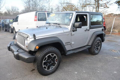 2013 Jeep Wrangler for sale at Absolute Auto Sales, Inc in Brockton MA