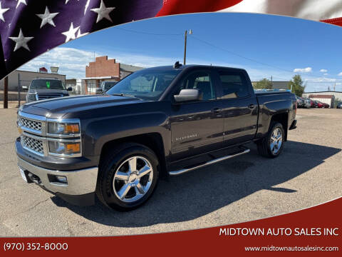 2015 Chevrolet Silverado 1500 for sale at MIDTOWN AUTO SALES INC in Greeley CO