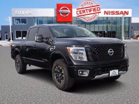 2017 Nissan Titan for sale at EMPIRE LAKEWOOD NISSAN in Lakewood CO