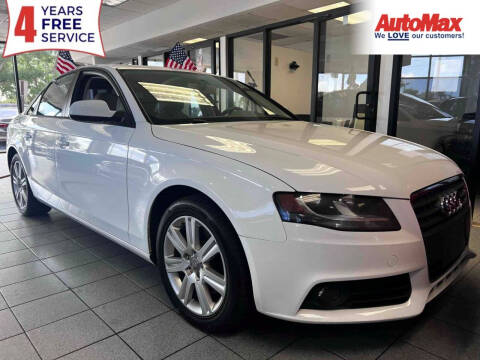 2011 Audi A4 for sale at Auto Max in Hollywood FL