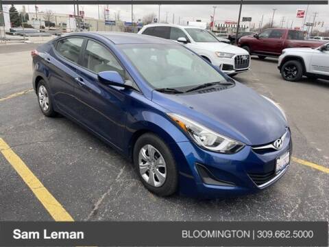 2016 Hyundai Elantra for sale at Sam Leman Mazda in Bloomington IL