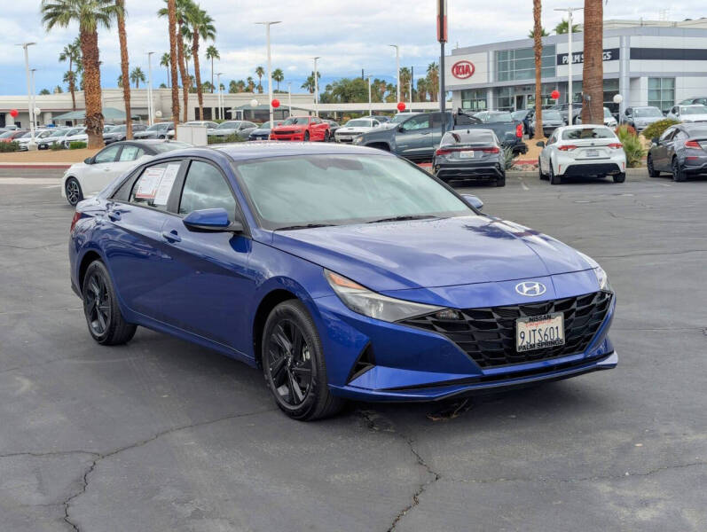 2023 Hyundai Elantra Hybrid Blue