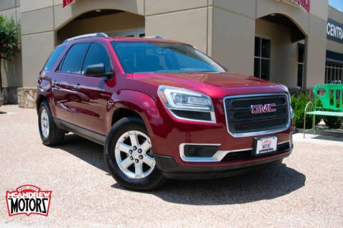 2015 GMC Acadia for sale at Mcandrew Motors in Arlington TX