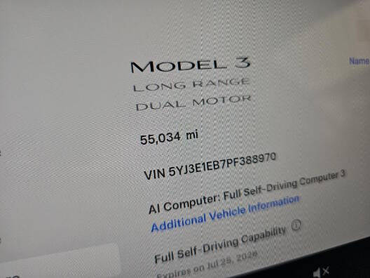 2023 Tesla Model 3 Long Range