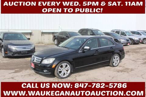 2009 Mercedes-Benz C-Class for sale at Waukegan Auto Auction in Waukegan IL