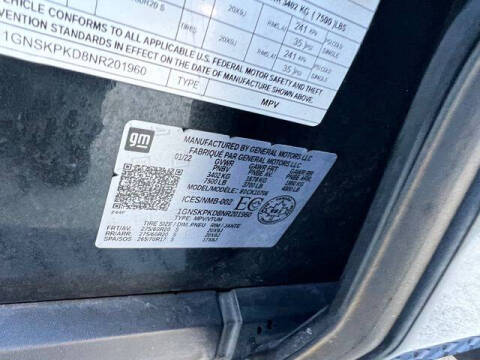 2022 Chevrolet Tahoe Z71