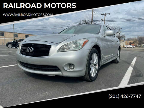 2011 Infiniti M37 for sale at RAILROAD MOTORS in Hasbrouck Heights NJ