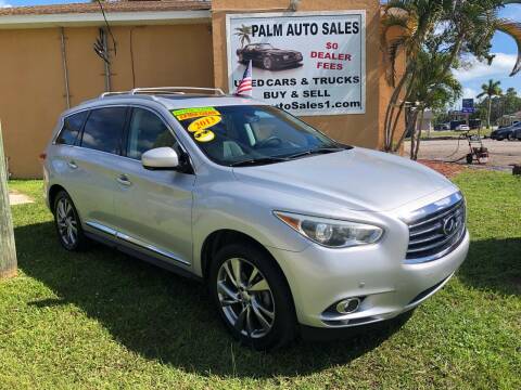 2013 Infiniti JX35 for sale at Palm Auto Sales in West Melbourne FL