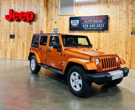 2011 Jeep Wrangler Unlimited for sale at Boone NC Jeeps-High Country Auto Sales in Boone NC