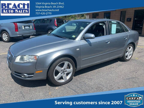 2005 Audi A4 for sale at Beach Auto Sales in Virginia Beach VA