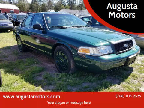 2007 Ford Crown Victoria for sale at Augusta Motors in Augusta GA