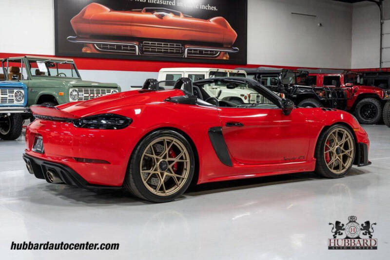 2025 Porsche 718 Boxster Spyder RS