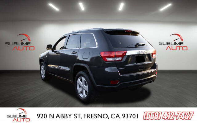 2011 Jeep Grand Cherokee for sale at SUBLIME AUTO in Fresno, CA