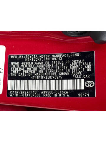 2014 Toyota Camry