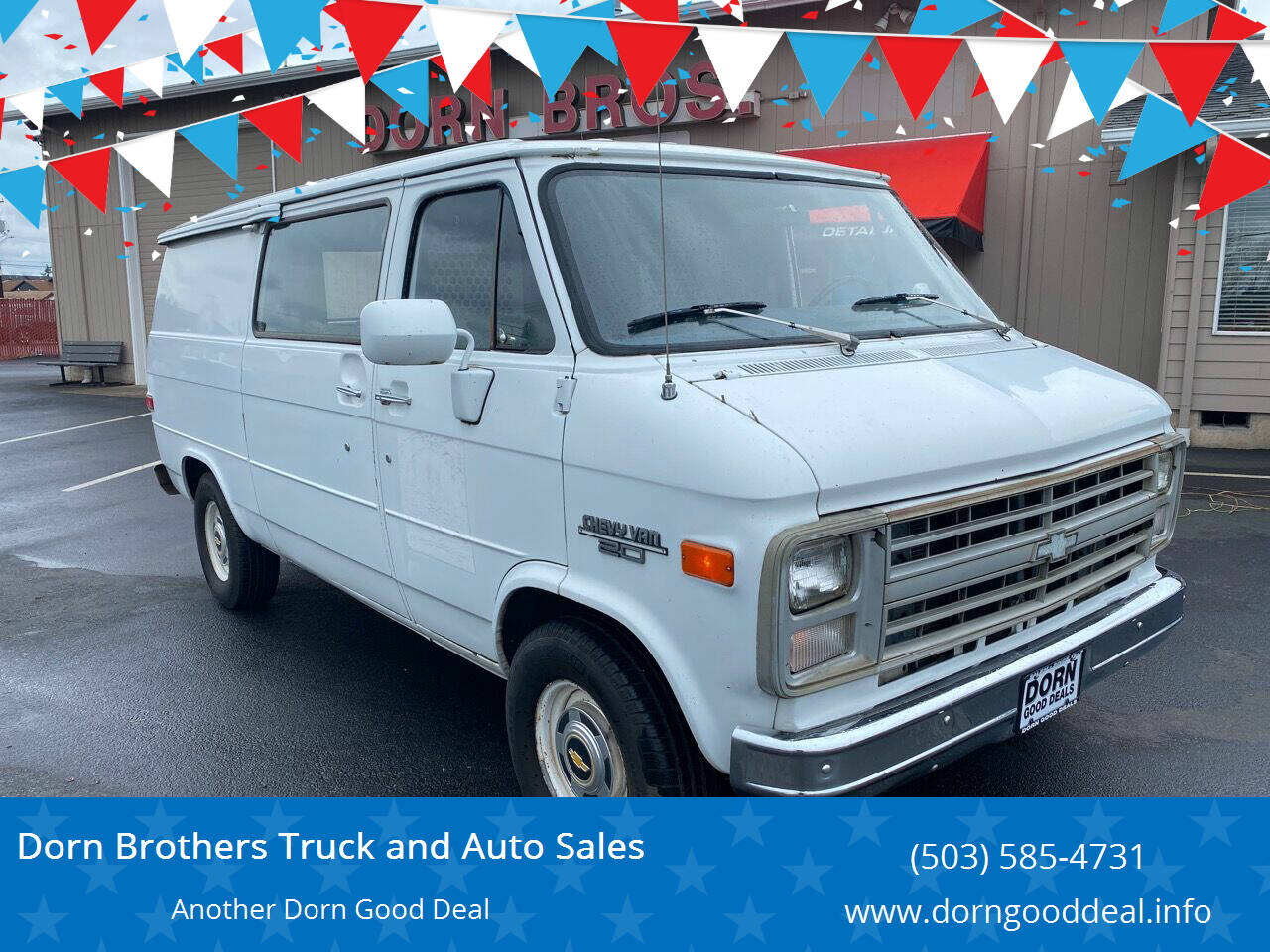 vintage chevy vans for sale 