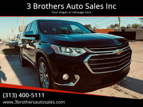 2019 Chevrolet Traverse for sale at 3 Brothers Auto Sales Inc in Detroit MI