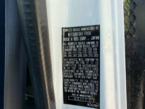 2017 Mitsubishi Fuso FE180