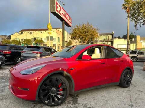 2022 Tesla Model Y for sale at EZ Auto Sales Inc in Daly City CA
