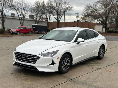 2022 Hyundai Sonata Hybrid Blue