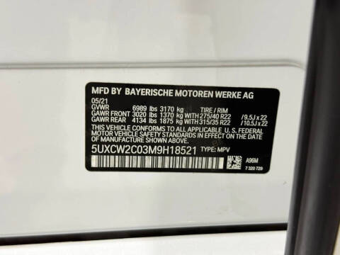 2021 BMW X7 xDrive40i