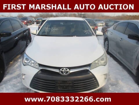 2016 Toyota Camry for sale at First Marshall Auto Auction in Harvey IL