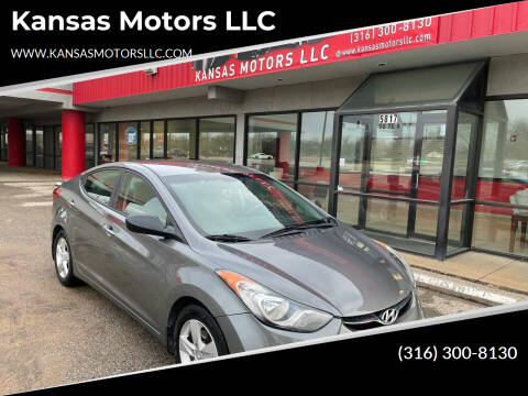 2013 Hyundai Elantra for sale at Kansas Motors LLC in Wichita KS