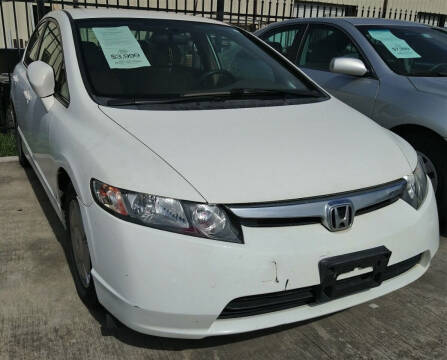2008 Honda Civic for sale at TEXAS MOTOR CARS in Houston TX