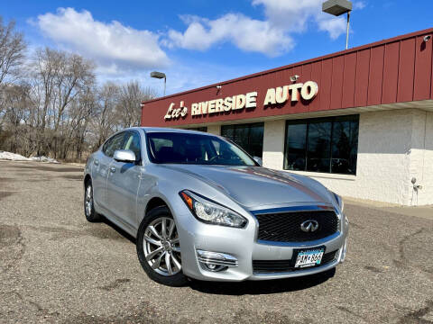 2016 Infiniti Q70 for sale at Lee's Riverside Auto in Elk River MN