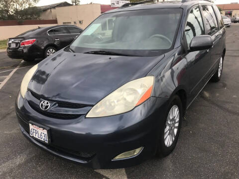 2008 Toyota Sienna for sale at F & A Car Sales Inc in Ontario CA
