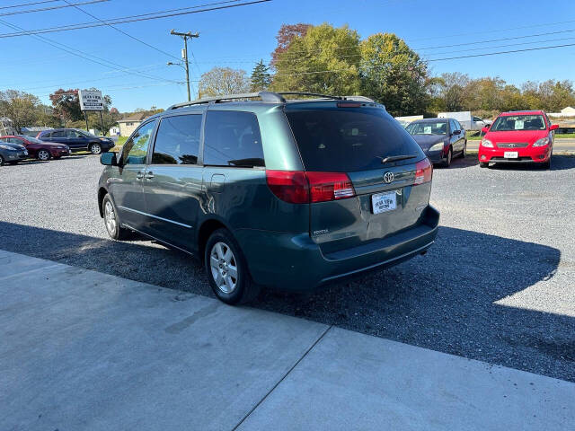 2004 Toyota Sienna for sale at PEAK VIEW MOTORS in Mount Crawford, VA