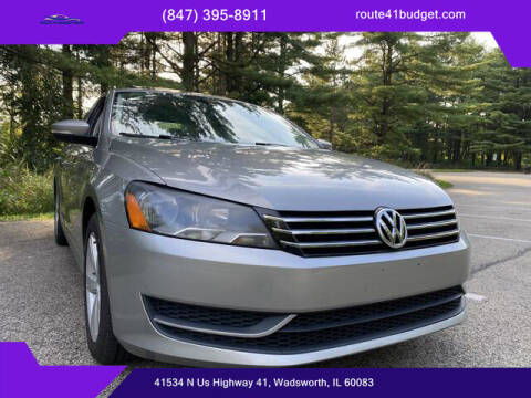 2013 Volkswagen Passat for sale at Route 41 Budget Auto in Wadsworth IL