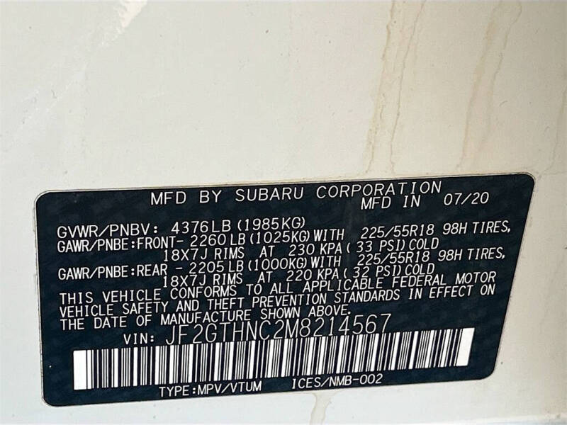 2021 Subaru Crosstrek Limited