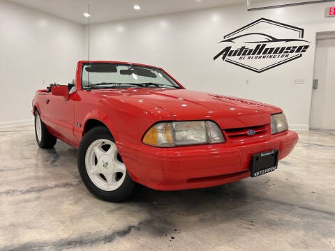 1992 Ford Mustang for sale at Auto House of Bloomington in Bloomington IL