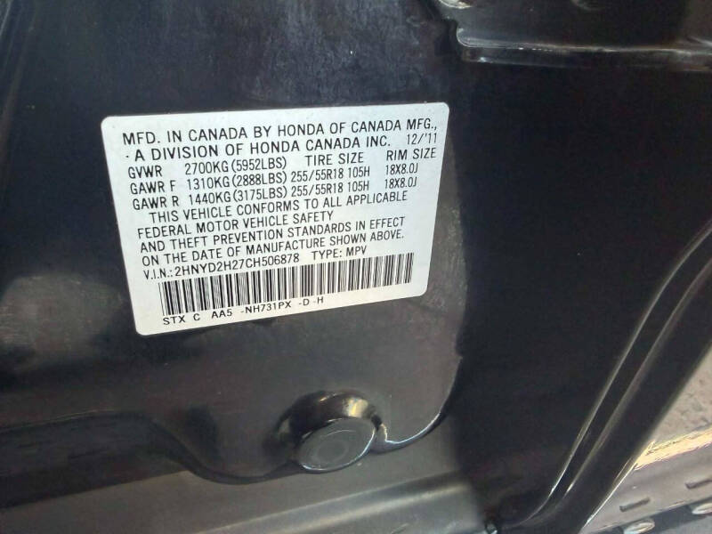 2012 Acura MDX SH-AWD w/Advance