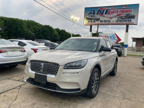 2020 Lincoln Corsair for sale at ANF AUTO FINANCE in Houston TX